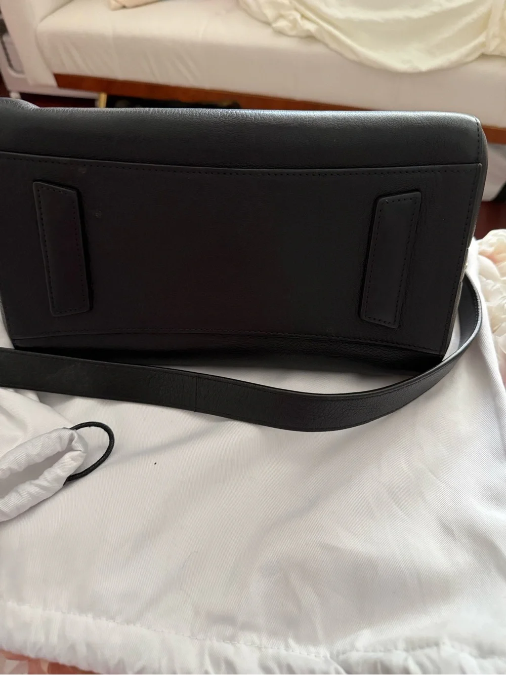 Givenchy Black Antigona Leather Satchel